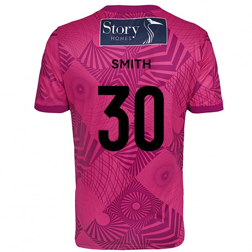 Danxen Män Jude Smith #30 Lila Magenta Målvaktströja 2025/26 T-tröja
