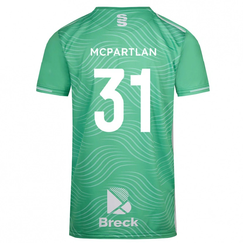 Danxen Män Cian McPartlan #31 Medelturkos Målvaktströja 2025/26 T-tröja