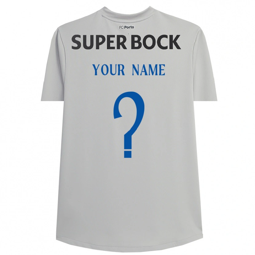 Danxen Män FC Porto Ljusgrå Svart Målvaktströja 2025/26 T-tröja
