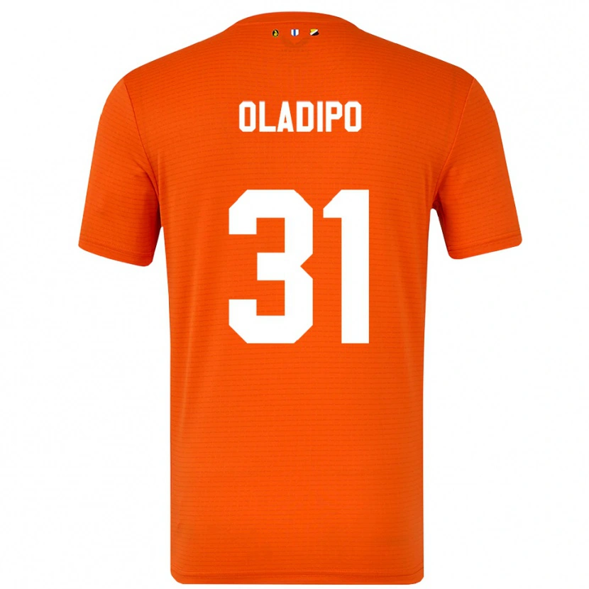 Danxen Män Laolu Oladipo #31 Orange Svart Målvaktströja 2025/26 T-tröja