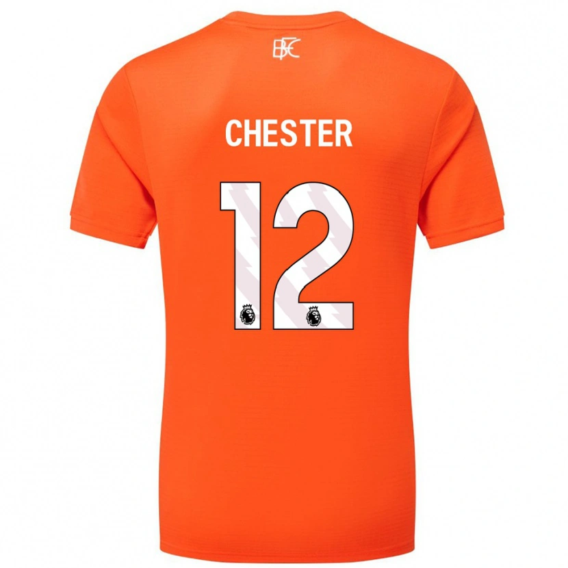 Danxen Män Felix Chester #12 Orange Vit Målvaktströja 2025/26 T-tröja