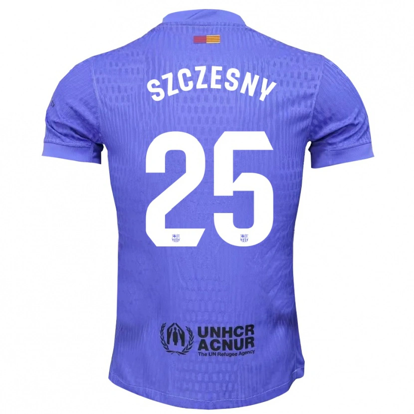 Danxen Män Wojciech Szczesny #25 Blå Svart Målvaktströja 2025/26 T-tröja