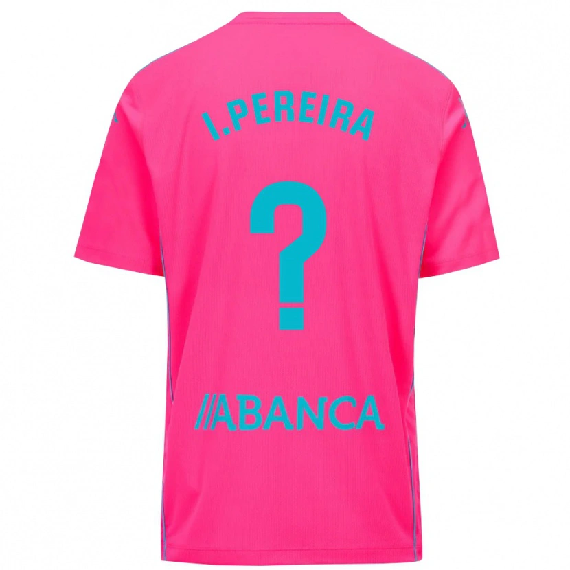 Danxen Män Inês Pereira #0 Djup Rosa Svart Målvaktströja 2025/26 T-tröja