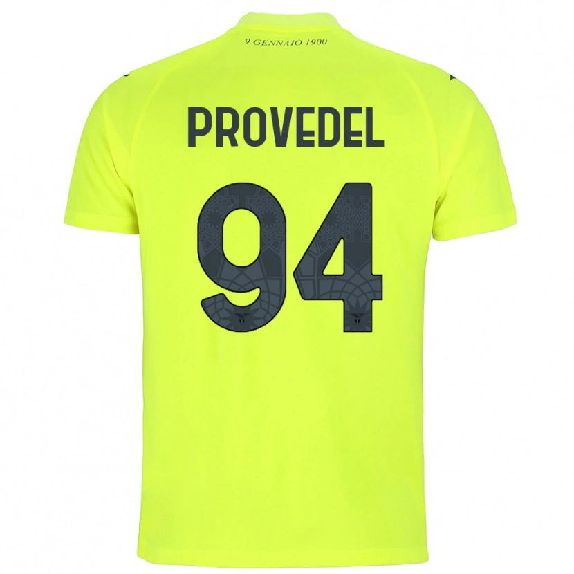 Danxen Män Ivan Provedel #94 Fluorescerande Grön Målvaktströja 2025/26 T-tröja