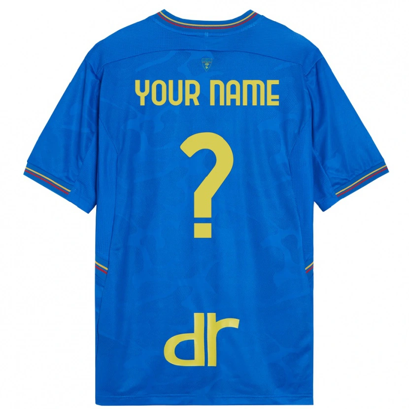 Danxen Män US Lecce Kunglig Blå Brun Målvaktströja 2025/26 T-tröja