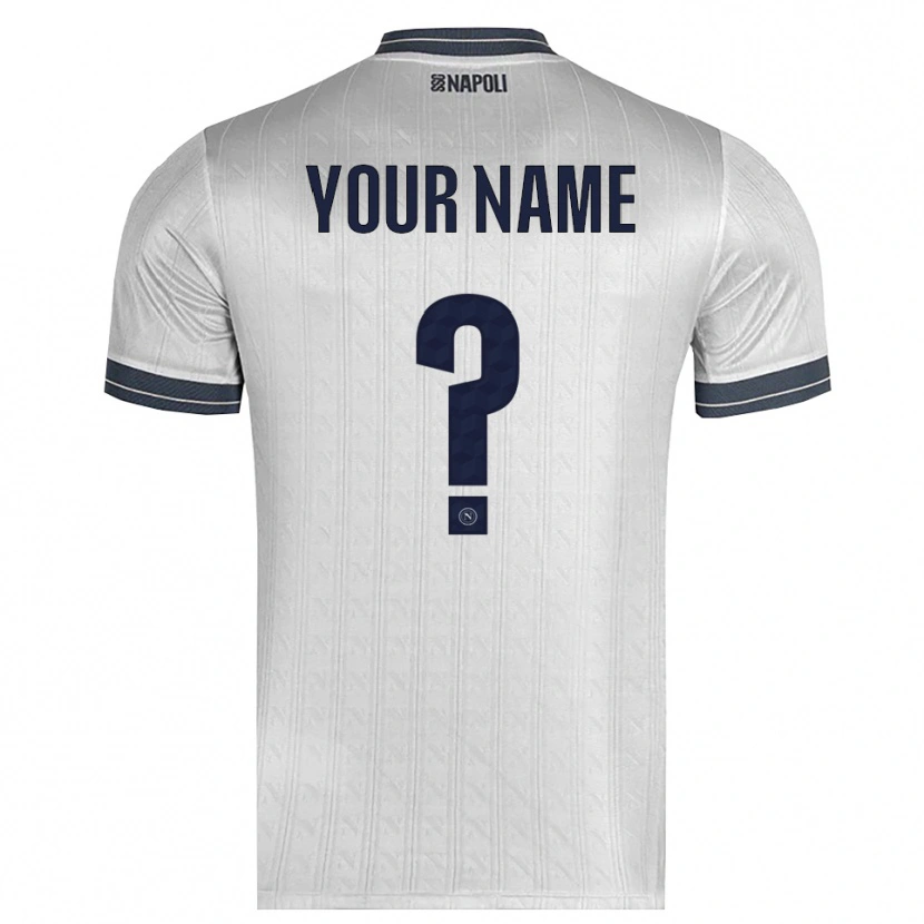 Danxen Män SSC Napoli Ljus Grå Målvaktströja 2025/26 T-tröja