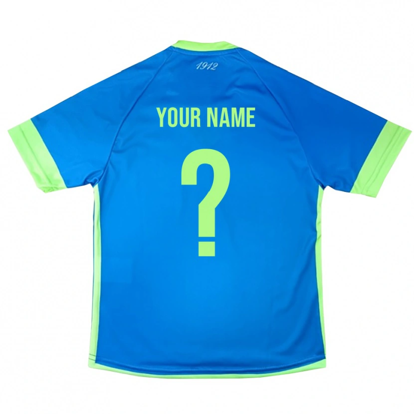 Danxen Män US Avellino Blå Grön Gul Målvaktströja 2025/26 T-tröja