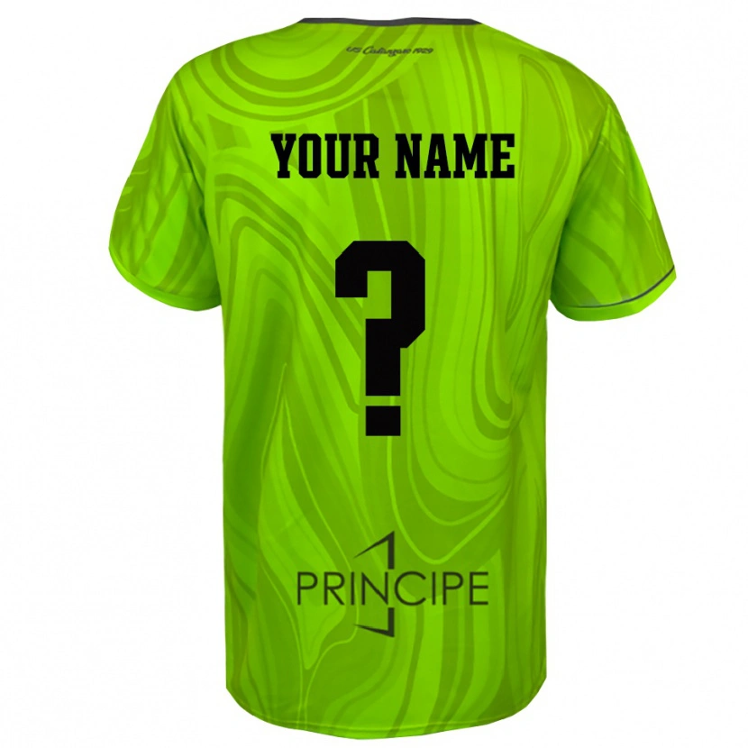 Danxen Män US Catanzaro 1929 Grön Gul Svart Målvaktströja 2025/26 T-tröja