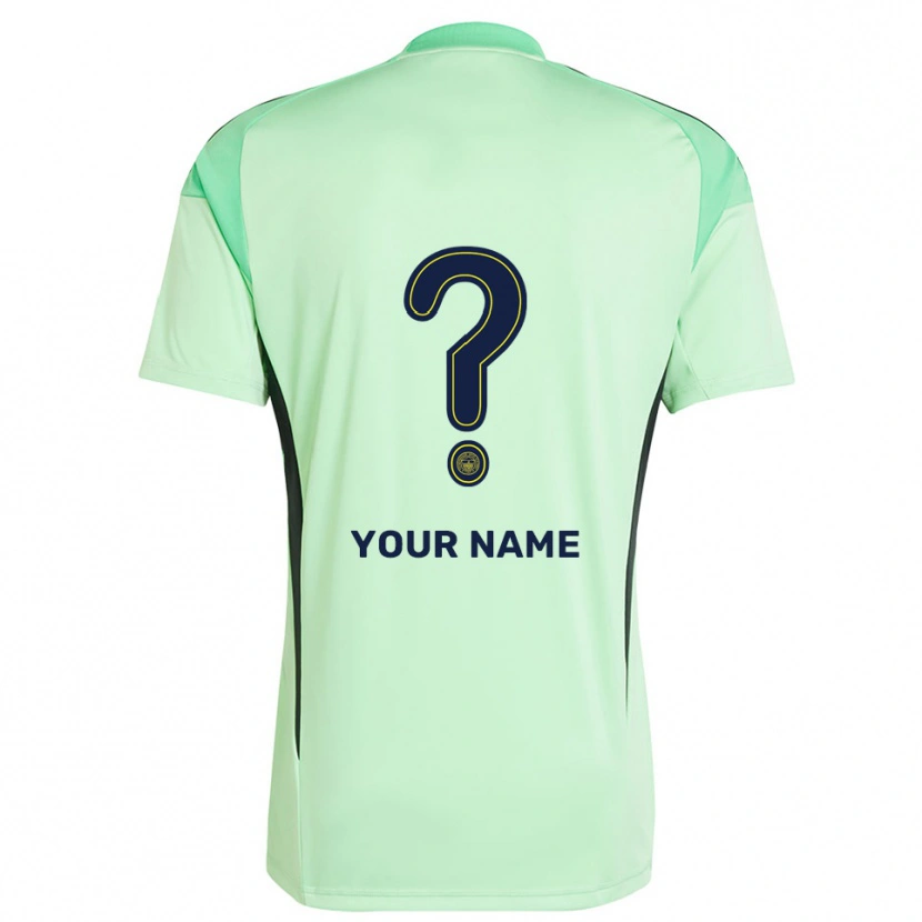 Danxen Män Fenerbahçe SK Ljus Grön Svart Målvaktströja 2025/26 T-tröja