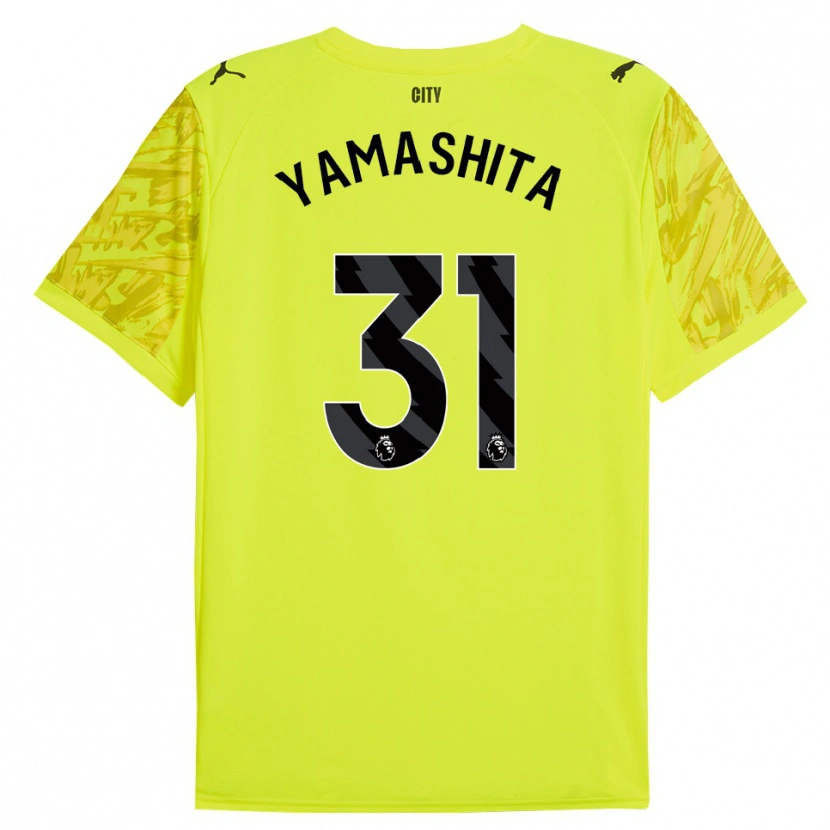 Danxen Män Ayaka Yamashita #31 Gul Orange Svart Målvaktströja 2025/26 T-tröja