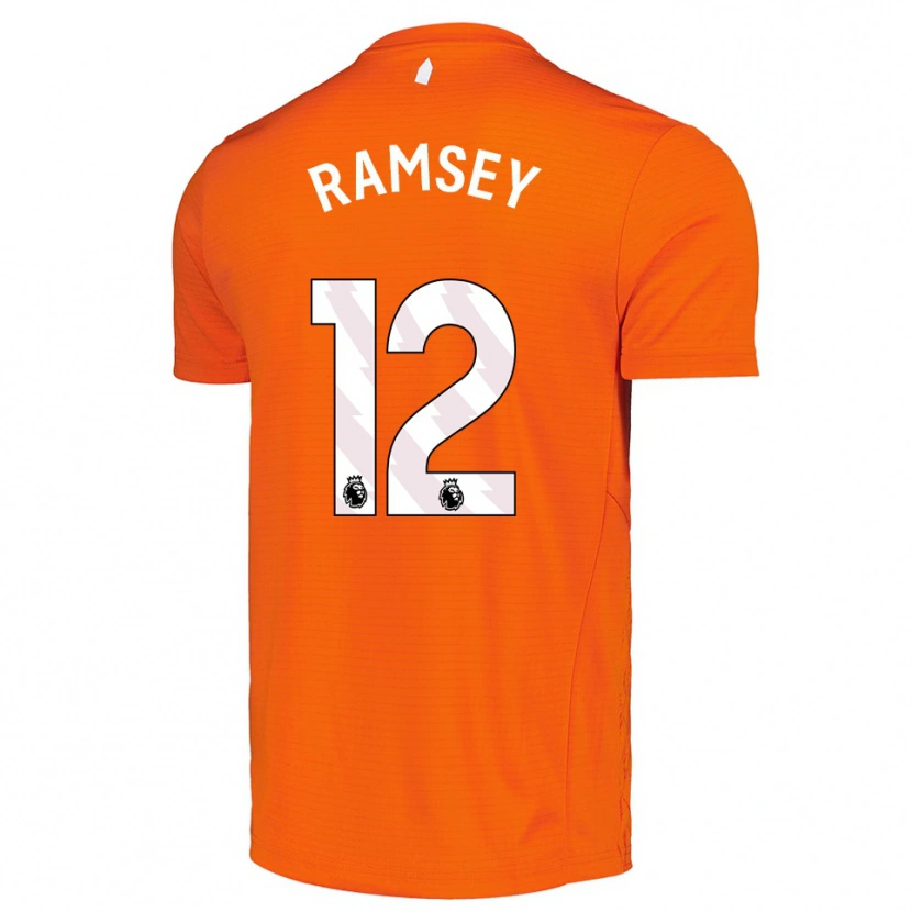 Danxen Män Emily Ramsey #12 Orange Svart Målvaktströja 2025/26 T-tröja