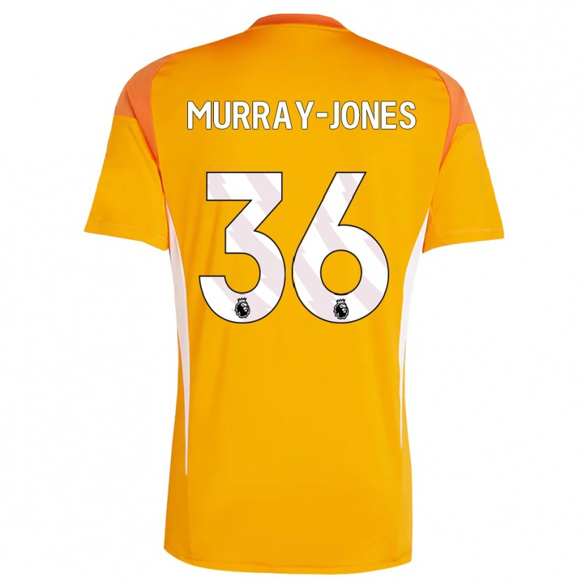 Danxen Män George Murray-Jones #36 Orange Vit Målvaktströja 2025/26 T-tröja