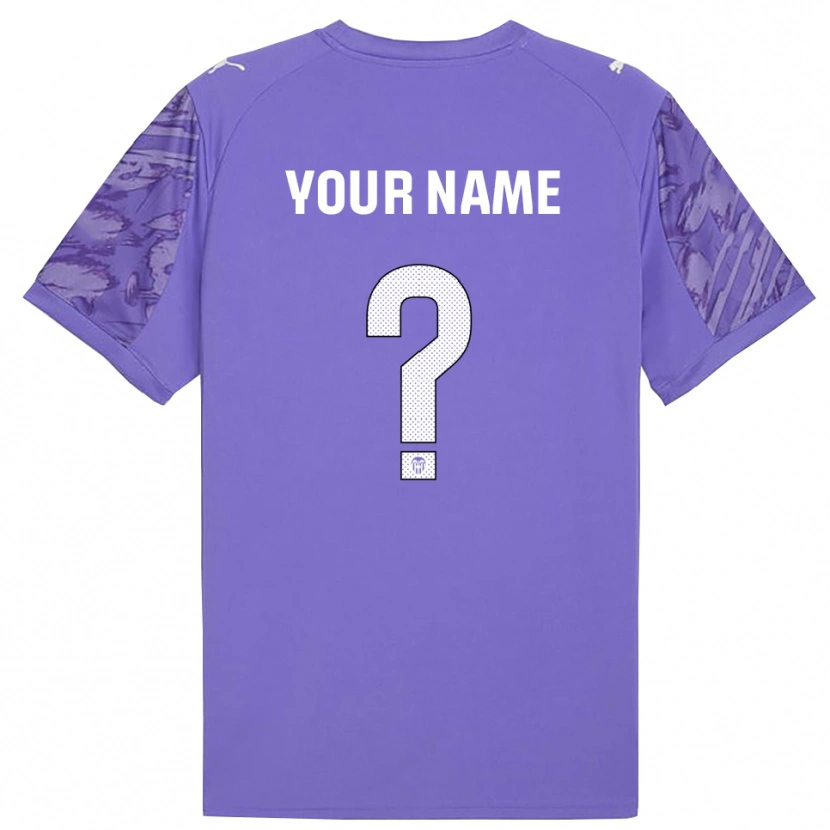 Danxen Män Valencia Lila Vit Målvaktströja 2025/26 T-tröja