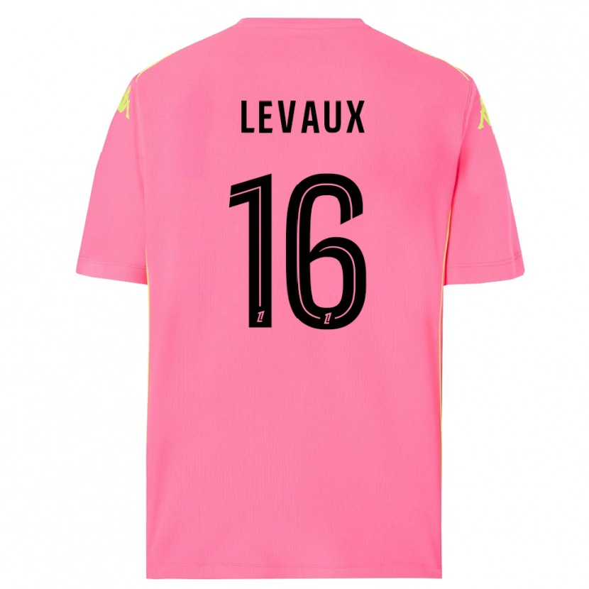 Danxen Män Lana Levaux #16 Hot Pink Svart Målvaktströja 2025/26 T-tröja