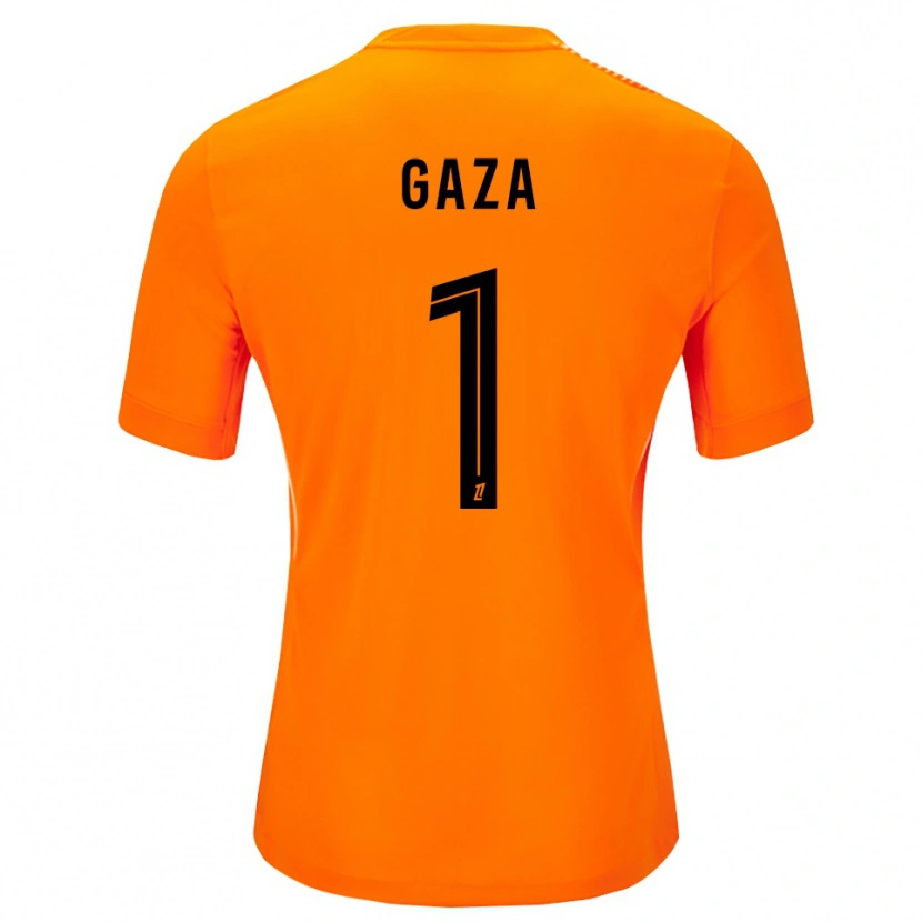 Danxen Män Johnny Gaza #1 Orange Svart Målvaktströja 2025/26 T-tröja