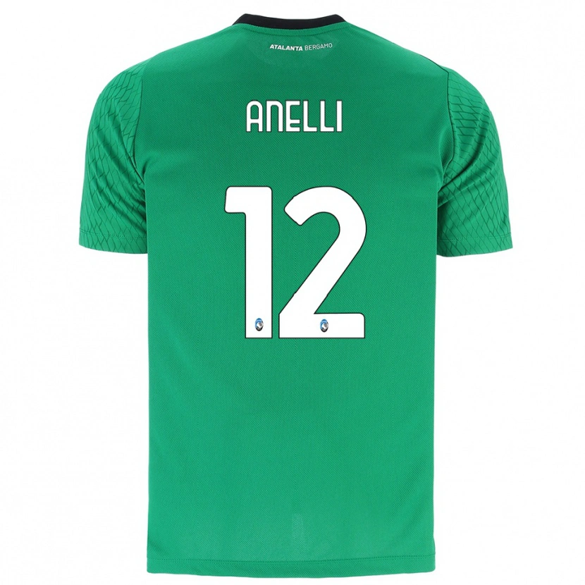Danxen Män Alessandro Anelli #12 Smaragdgrön Målvaktströja 2025/26 T-tröja