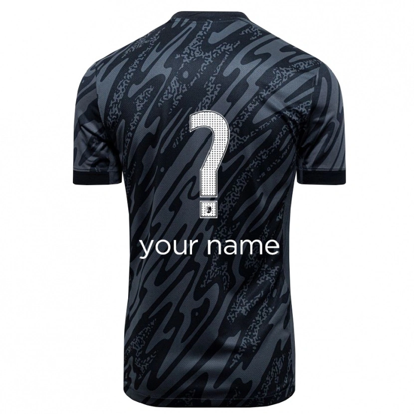 Danxen Män SC Freiburg Svart Vit Målvaktströja 2025/26 T-tröja