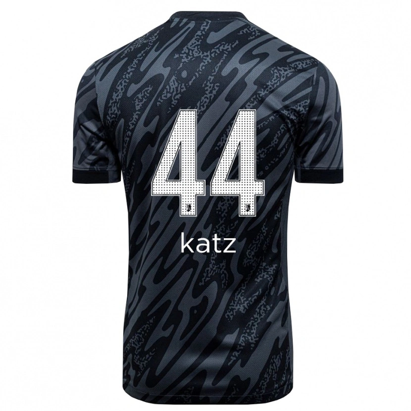 Danxen Män Kilian Katz #44 Svart Vit Målvaktströja 2025/26 T-tröja
