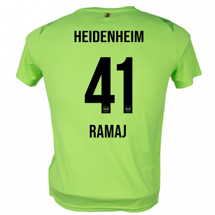 Danxen Män Diant Ramaj #41 Blek Grön Målvaktströja 2025/26 T-tröja
