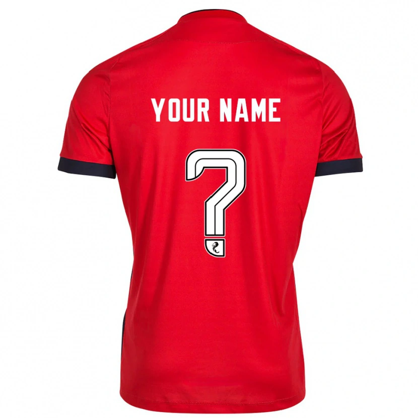 Danxen Kvinnor Dundee FC Röd Vit Målvaktströja 2025/26 T-tröja