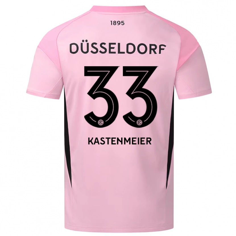 Danxen Kvinnor Florian Kastenmeier #33 Rosa Svart Målvaktströja 2025/26 T-tröja