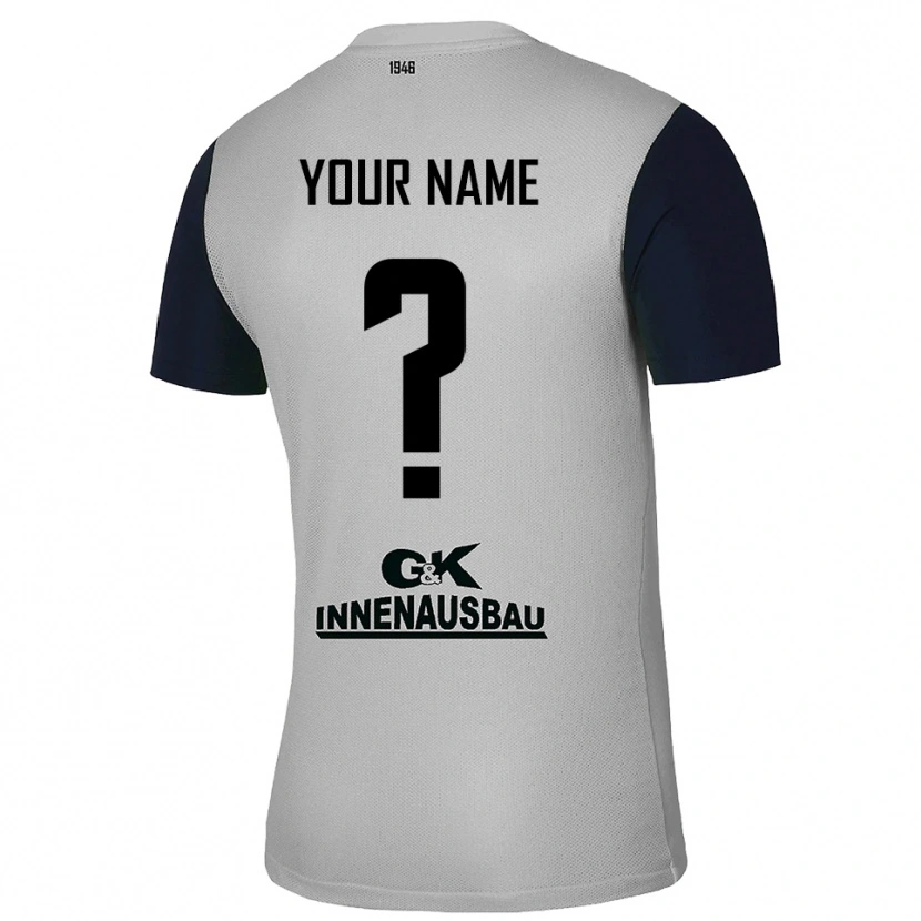 Danxen Kvinnor Erzgebirge Aue Grå Svart Målvaktströja 2025/26 T-tröja