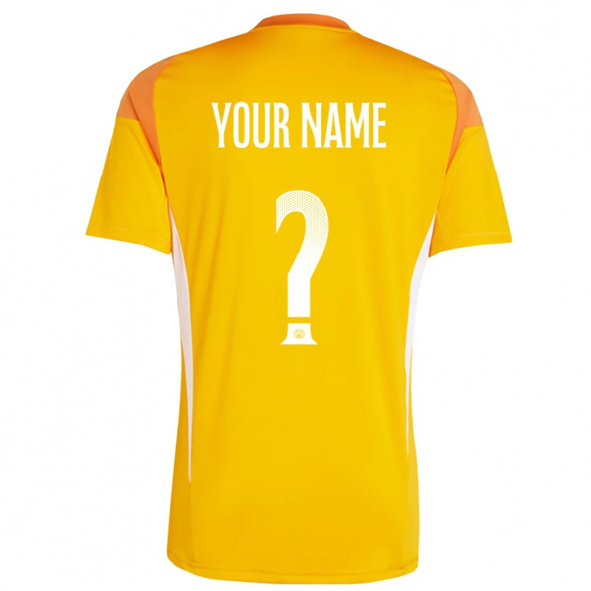 Danxen Kvinnor MSV Duisburg Orange Vit Målvaktströja 2025/26 T-tröja