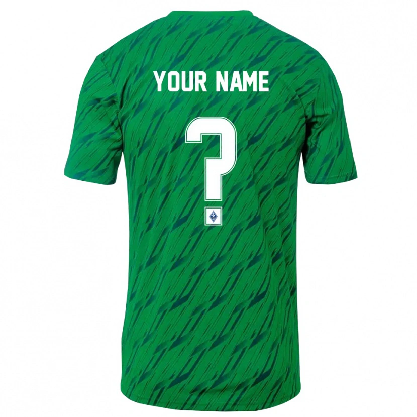 Danxen Kvinnor SV Waldhof Mannheim Grön Vit Målvaktströja 2025/26 T-tröja