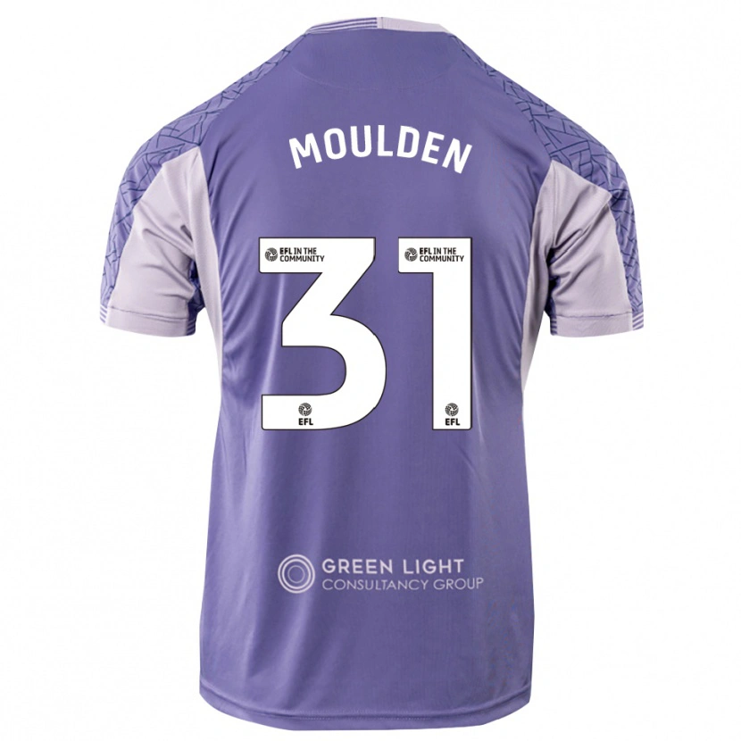 Danxen Kvinnor Louie Moulden #31 Ljus Lila Målvaktströja 2025/26 T-tröja