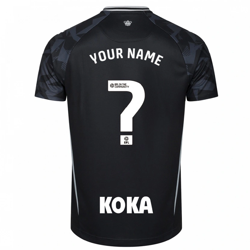 Danxen Kvinnor Watford FC Svart Blå Målvaktströja 2025/26 T-tröja