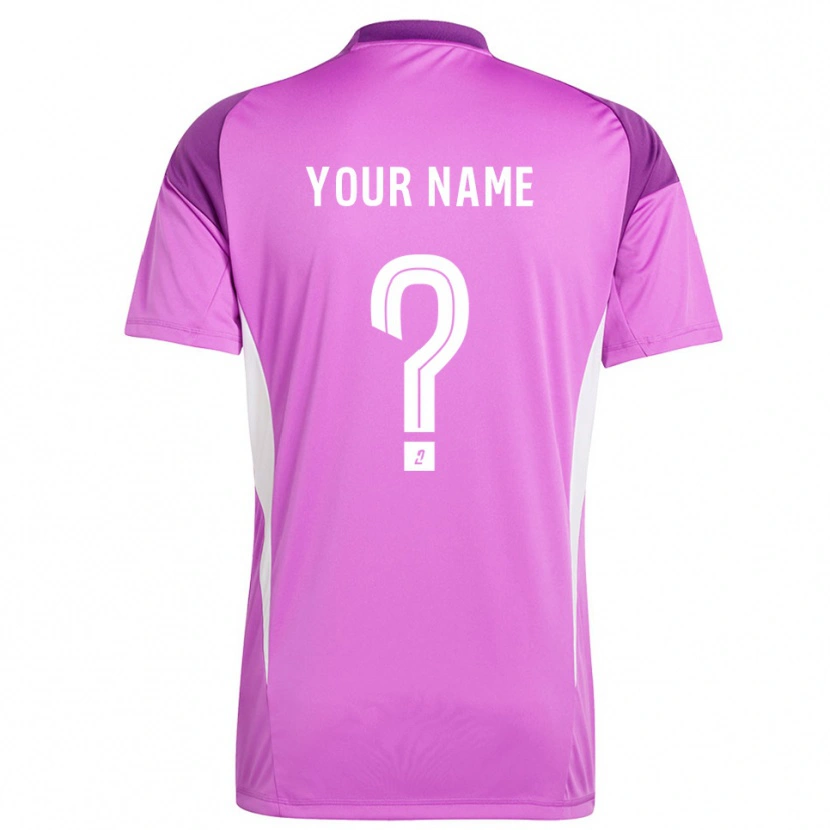 Danxen Kvinnor Olympique Lyonnais Lavendel Målvaktströja 2025/26 T-tröja