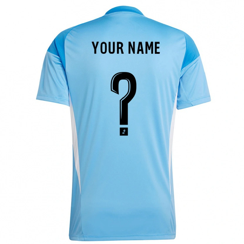 Danxen Kvinnor Annecy FC Himmelblå Vit Målvaktströja 2025/26 T-tröja