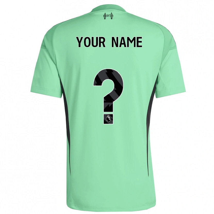 Danxen Kvinnor Liverpool FC Aquamarin Målvaktströja 2025/26 T-tröja