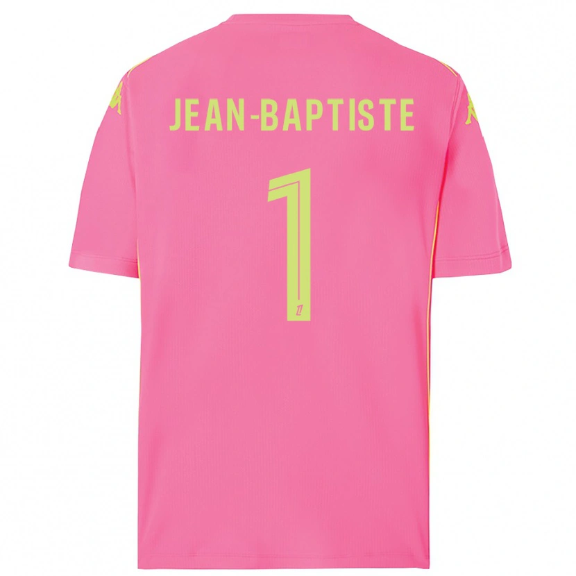 Danxen Kvinnor Romain Jean-Baptiste #1 Hot Pink Målvaktströja 2025/26 T-tröja