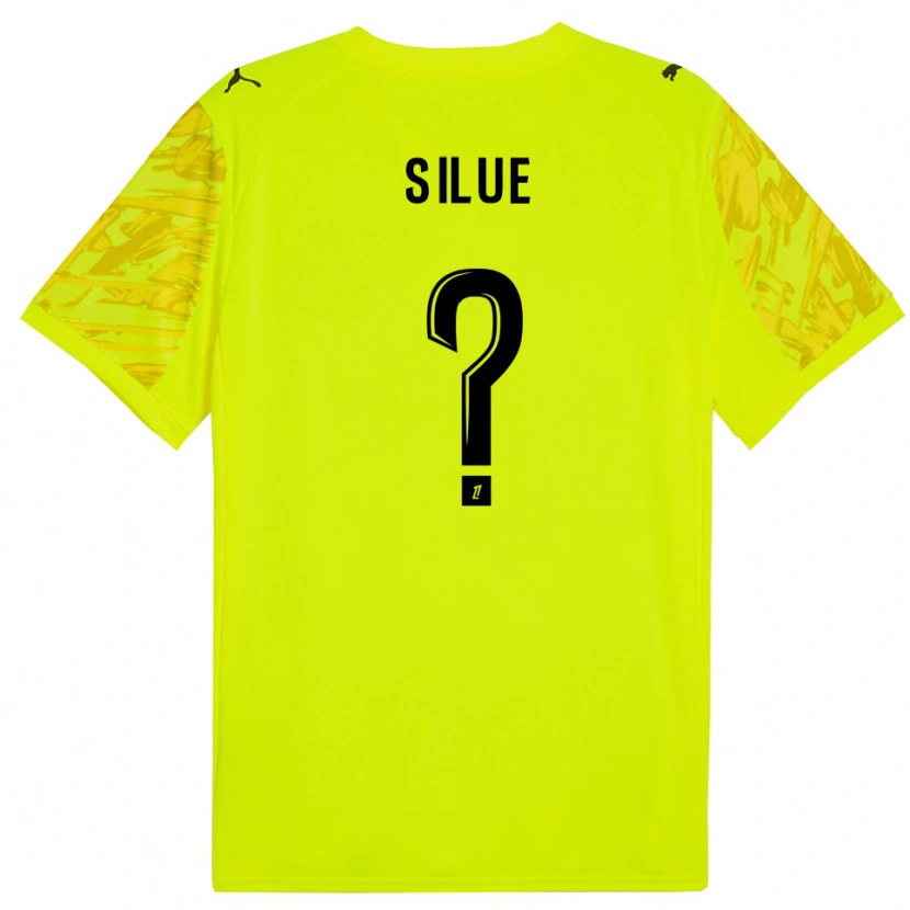 Danxen Kvinnor Ange Silue #0 Fluorescerande Grön Gul Målvaktströja 2025/26 T-tröja