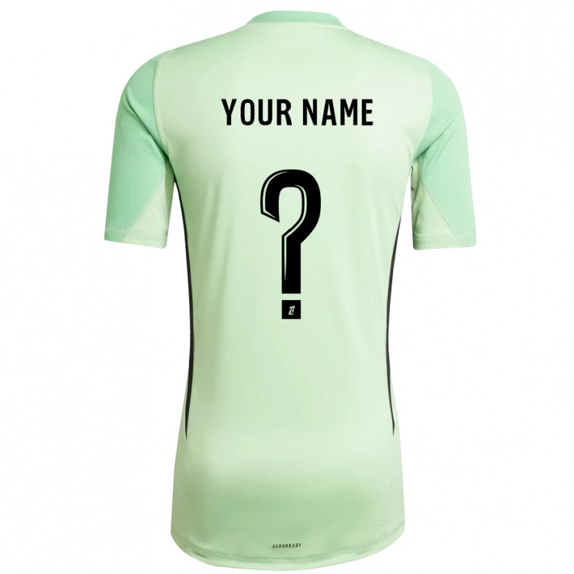 Danxen Kvinnor RC Strasbourg Ljusgrön Svart Målvaktströja 2025/26 T-tröja