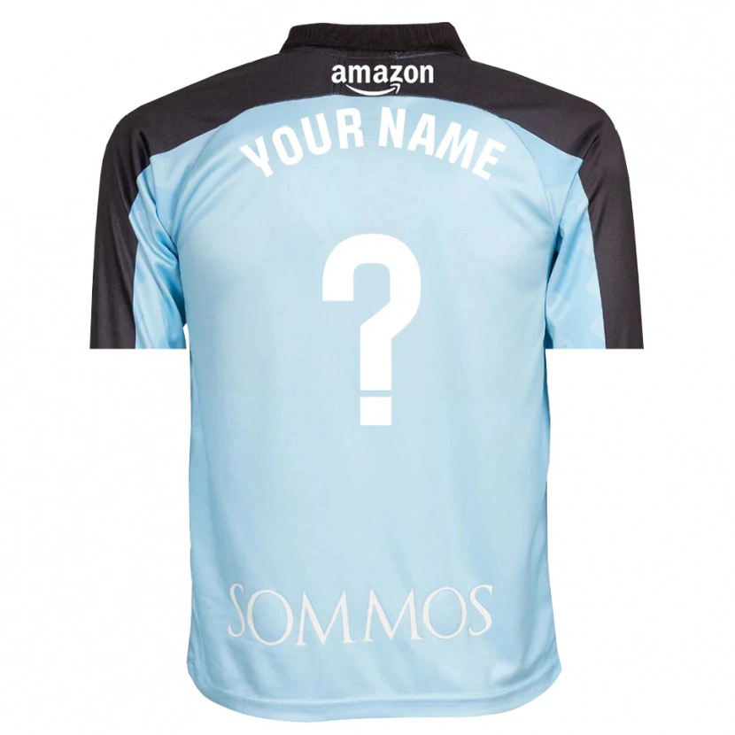 Danxen Kvinnor SD Huesca Ljusblå Svart Målvaktströja 2025/26 T-tröja