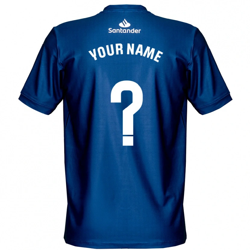 Danxen Kvinnor Racing de Santander Kunglig Blå Vit Målvaktströja 2025/26 T-tröja