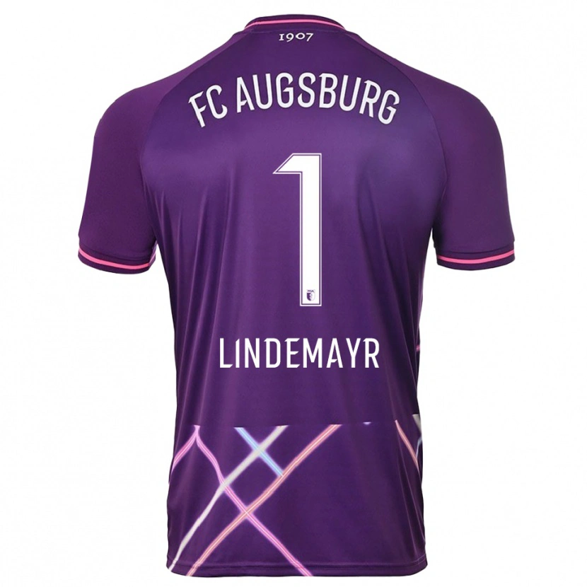 Danxen Kvinnor Lisa Lindemayr #1 Lila Rosa Målvaktströja 2025/26 T-tröja