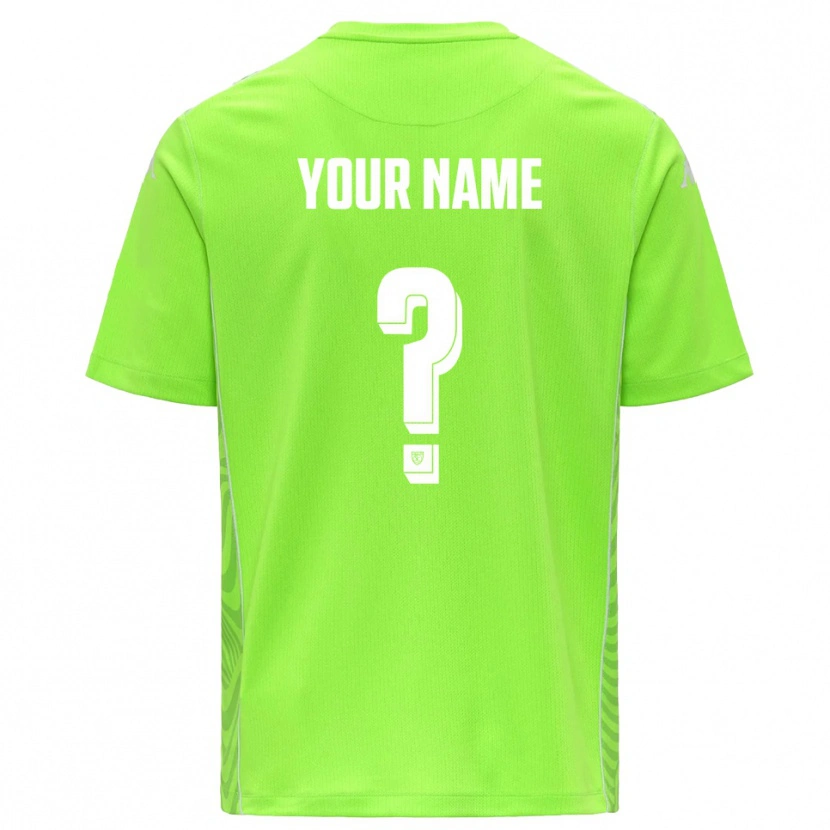 Danxen Kvinnor Spezia Calcio Gräsgrön Vit Målvaktströja 2025/26 T-tröja