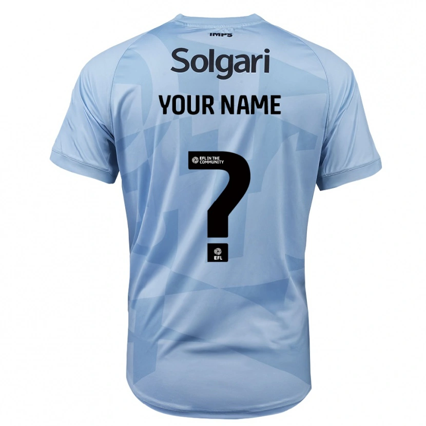 Danxen Kvinnor Lincoln City Ljus Himmelsblå Målvaktströja 2025/26 T-tröja