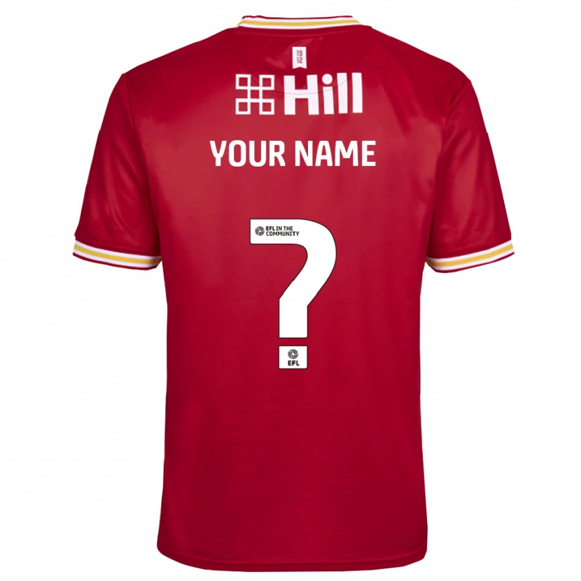 Danxen Kvinnor Cambridge United Röd Vit Målvaktströja 2025/26 T-tröja