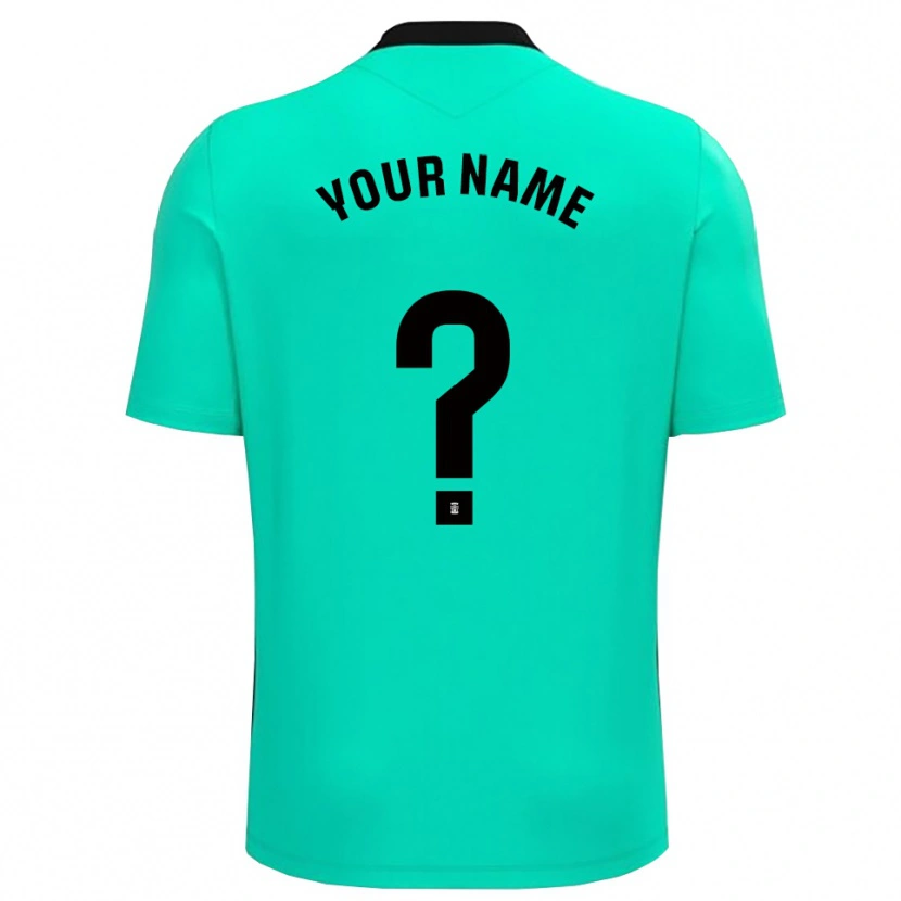 Danxen Kvinnor FC Cartagena Grön Svart Målvaktströja 2025/26 T-tröja