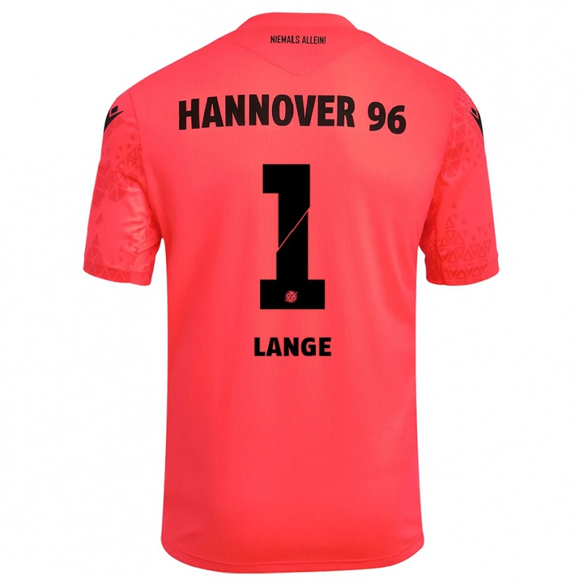 Danxen Kvinnor Tom Lange #1 Röd Svart Målvaktströja 2025/26 T-tröja