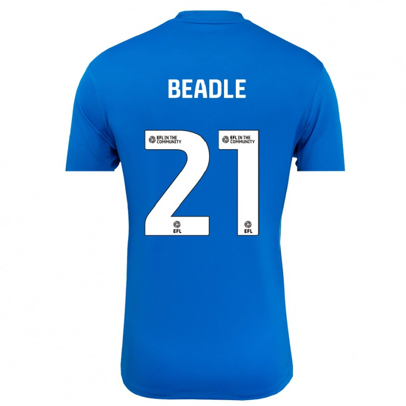 Danxen Kvinnor Ryan Allsop #21 Blå Vit Målvaktströja 2025/26 T-tröja