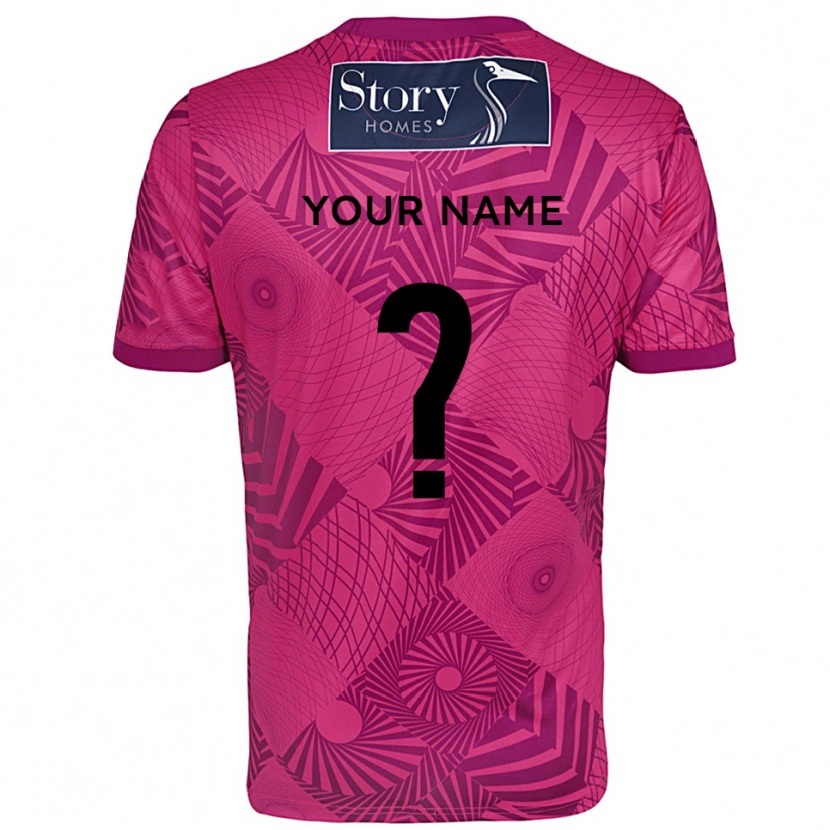 Danxen Kvinnor Carlisle United Lila Magenta Målvaktströja 2025/26 T-tröja