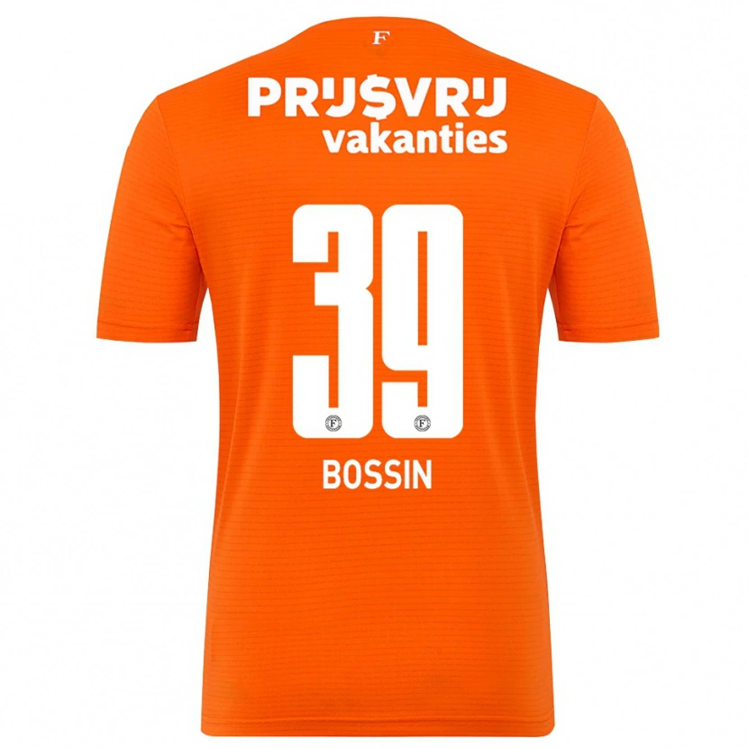 Danxen Kvinnor Liam Bossin #39 Orange Svart Målvaktströja 2025/26 T-tröja