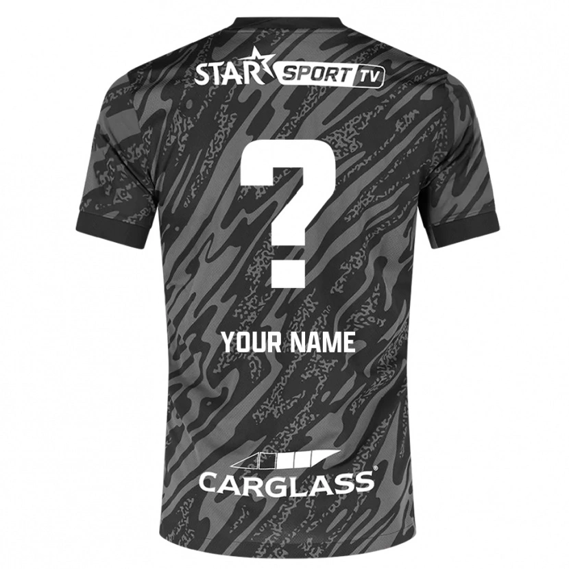 Danxen Kvinnor KRC Genk Mörkgrå Svart Målvaktströja 2025/26 T-tröja