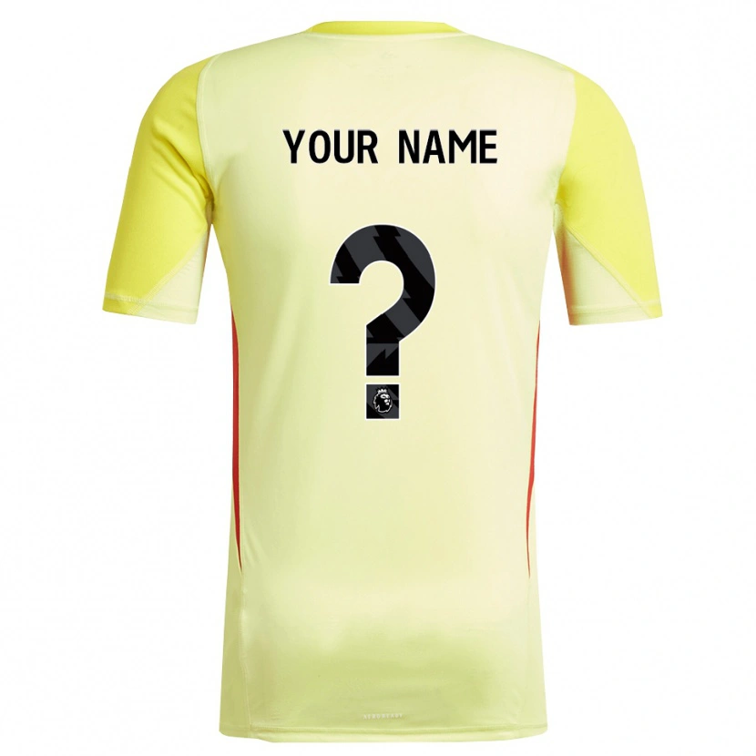 Danxen Kvinnor Liverpool FC Gul Röd Målvaktströja 2025/26 T-tröja