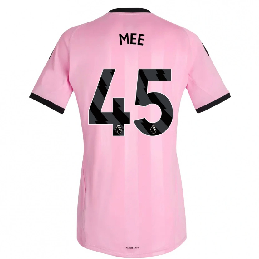 Danxen Kvinnor Dermot Mee #45 Rosa Svart Målvaktströja 2025/26 T-tröja